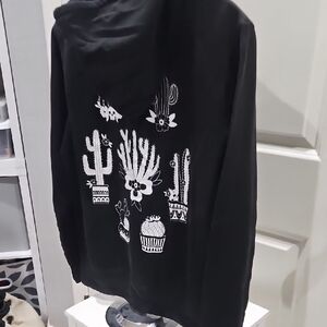 Black Ink Addict Hoodie with Design